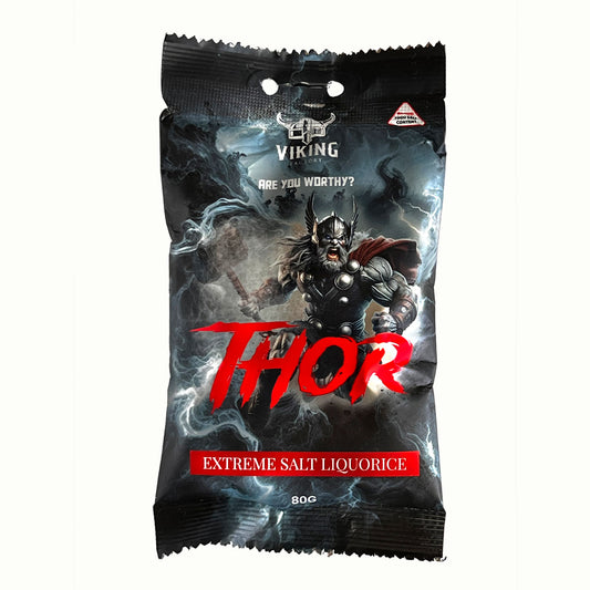 Viking Thor Salt Lakrits supersalzig 80g | Lakritz-Boutique