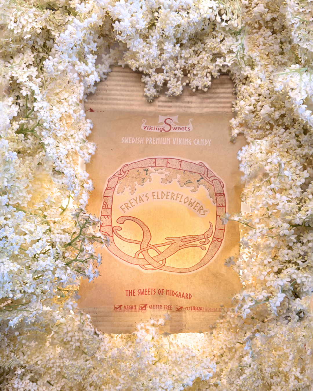 Viking Sweets Holunderblüte Fruchtgummi 120g