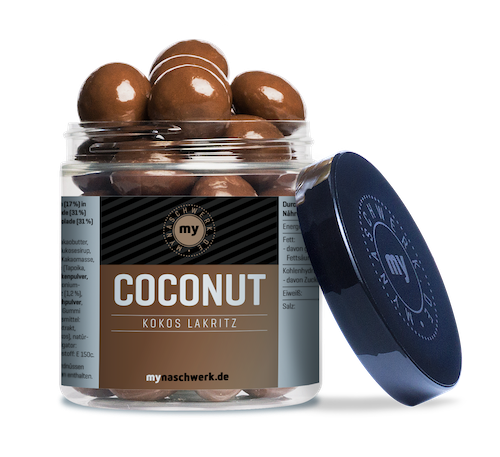 Mynaschwerk Coconut Lakritz 175g I Lakritz-Boutique