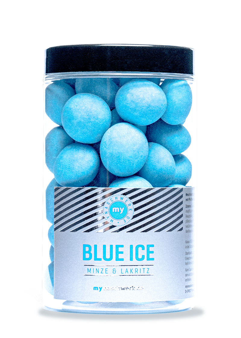 Mynaschwerk Blue Ice Minze, Schokolade, Lakritz 275g | Lakritz-Boutique