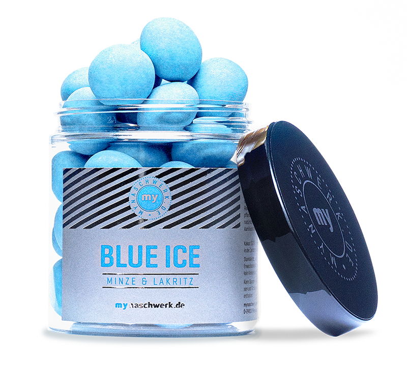 Mynaschwerk Blue Ice Minze, Schokolade, Lakritz 175g | Lakritz-Boutique