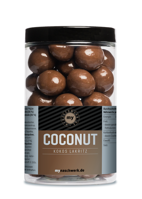 Mynaschwerk Coconut Lakritz 300g I Lakritz-Boutique