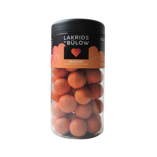 Lakrids by Bülow Regular Peaches limitiert 295g | Lakritz - Boutique