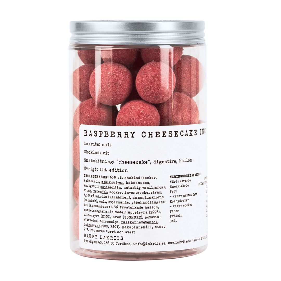 Haupt Lakrits Raspberry Cheesecake 250g | Lakritz-Boutique