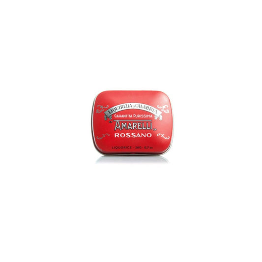 Amarelli Rossano pures Lakritz Blechdose 20g | Lakritz-Boutique