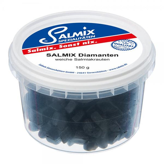 SALMIX Salmiak Lakritz Diamanten 150g I Lakritz-Boutique