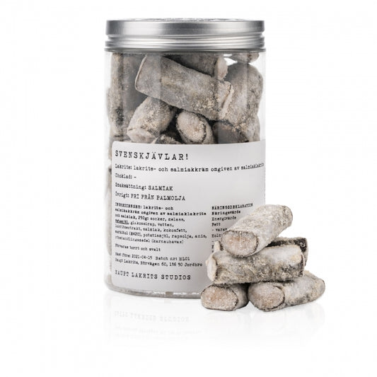 Haupt Lakrits Svenskjävlar, extrem salzig 250g | Lakritz-Boutique