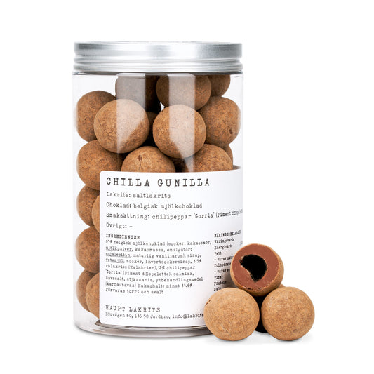 Haupt Lakrits Chilla Gunilla Lakritz 250g LIMITIERT I Lakritz-Boutique