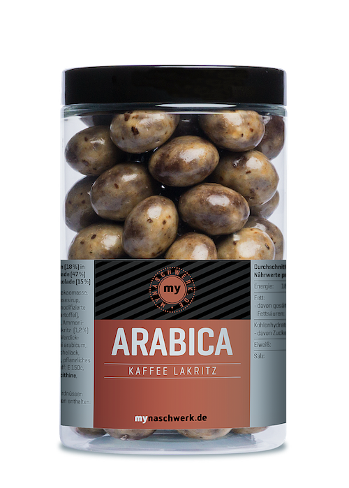 Mynaschwerk Arabica Kaffe Lakritz 300g I Lakritz-Boutique