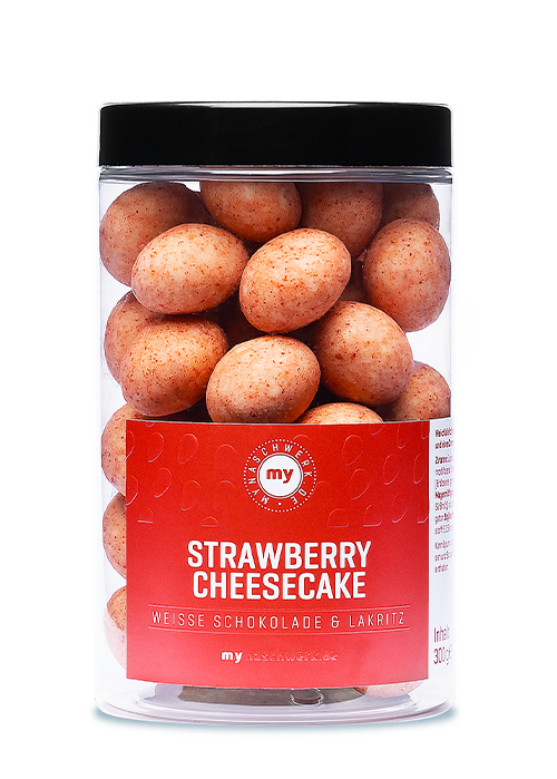 Mynaschwerk Strawberry Cheesecake Lakritz 300g I Lakritz-Boutique