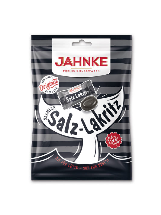 Jahnke Salmiak Salz Lakritz Bonbons 125g | Lakritz-Boutique