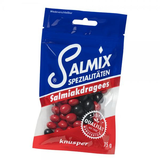 SALMIX Lakritz Knusper Dragees 75 g I Lakritz-Boutique