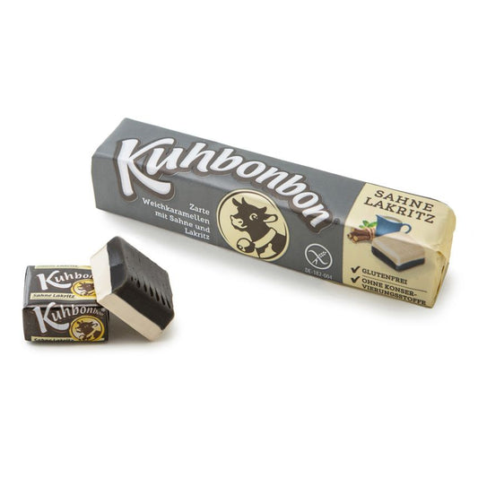 Kuhbonbon Sahne Lakritz Stange 72g I Lakritz-Boutique