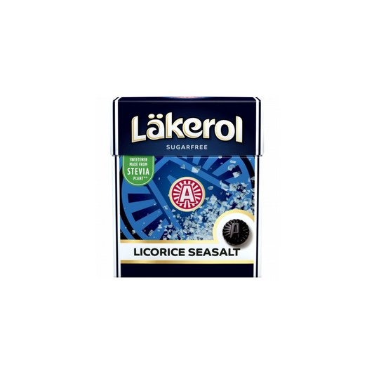 Läkerol Lakritz Meersalz Pastillen 25g VEGAN I Lakritz-Boutique