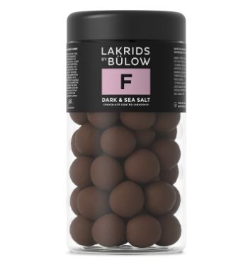 Lakrids by Bülow Regular F Dark & Sea Salt Lakritz 270g I Lakritz-Boutique