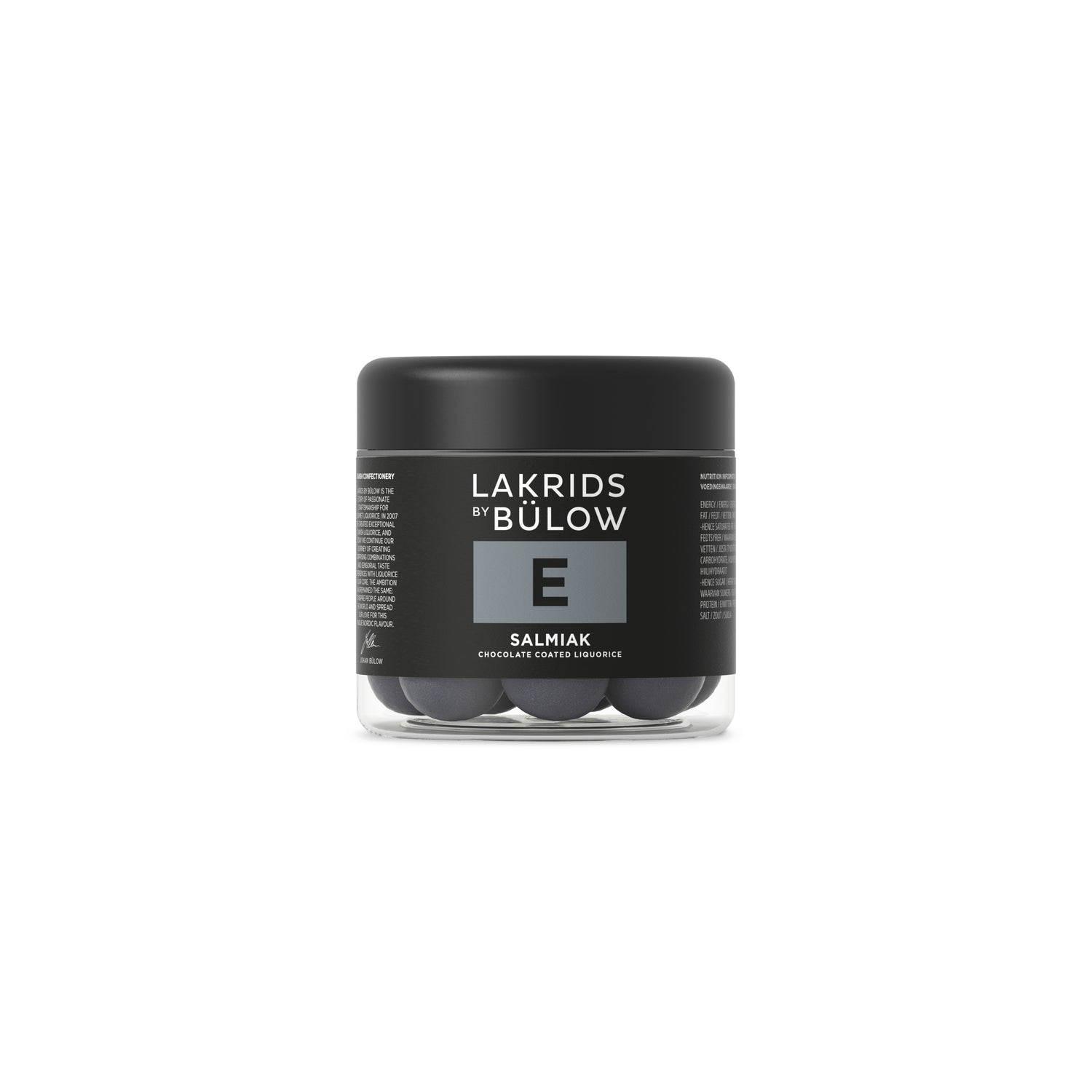 Lakrids by Bülow Small E Salmiak Lakritz 115g | Lakritz-Boutique