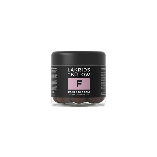 Lakrids by Bülow Small F Dark and Seasalt Lakritz 115g