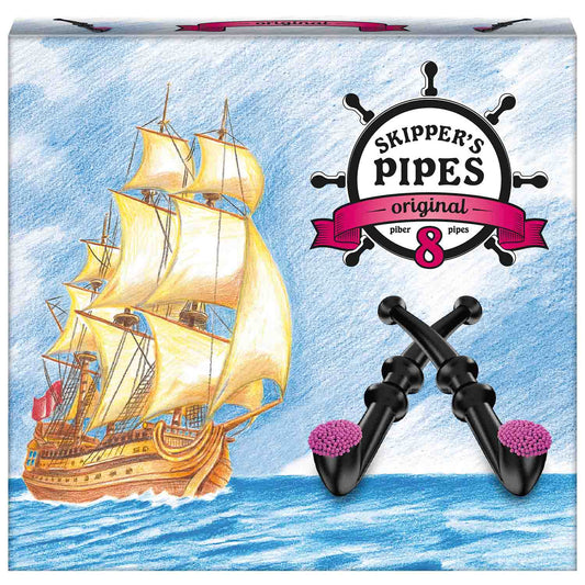 Malaco Lakritz Pfeiffer Skipper's Pipes 8 Stk. (136g) I Lakritz-Boutique