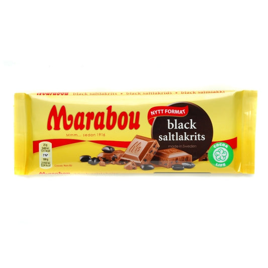 Marabou Black Schokolade Salzlakritz 100g