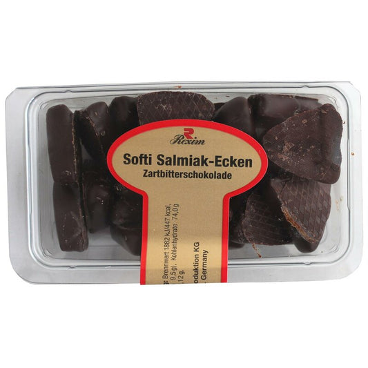 Rexim Softi Lakritz Salmiak Ecken Zartbitter 125g | Lakritz-Boutique