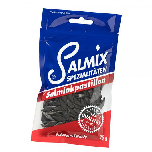 SALMIX Salmiak Lakritzpastillen klassisch 75g I Lakritz-Boutique