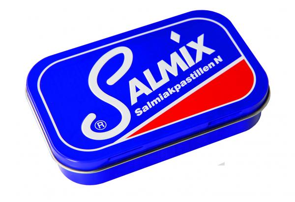 SALMIX Salmiak Lakritzpastillen klassisch Schmuckdose 50g I Lakritz-Boutique