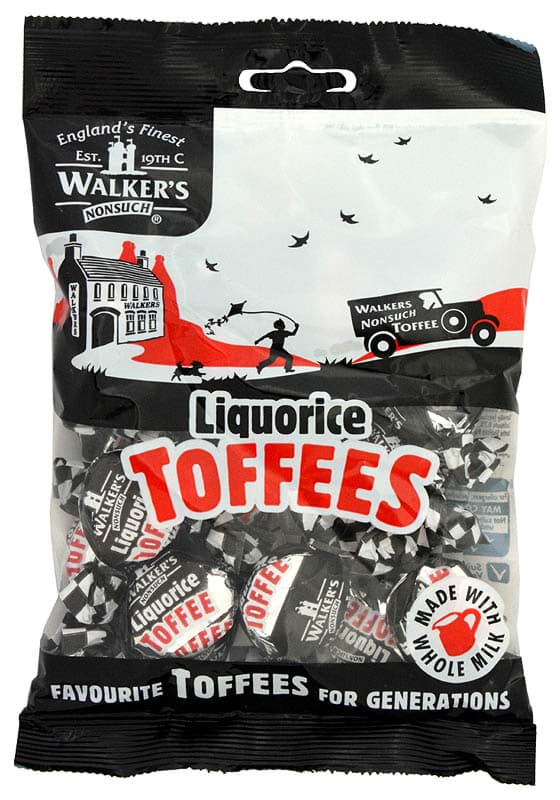 Walkers Lakritz Toffee 150g I Lakritz-Boutique