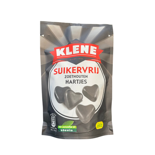 Klene Lakritz Herzen zuckerfrei 110g | Lakritz-Boutique