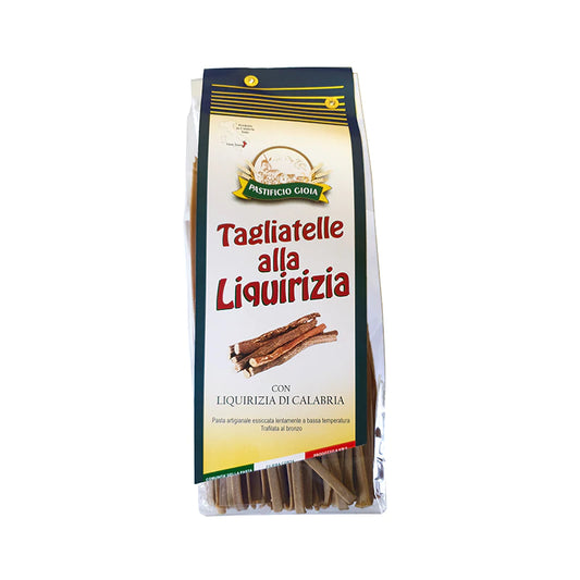 Pastificio Gioia Tagliatelle alla Liquirizia (Lakritz) 500g