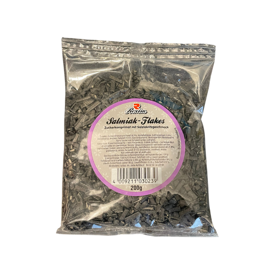 Rexim Lakritz Salmiak Flakes 200g I Lakritz-Boutique