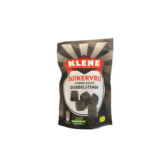 Klene doppelt salzige Würfel zuckerfrei 110g I Lakritz-Boutique