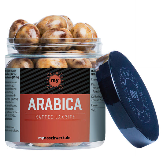 Mynaschwerk Arabica Kaffee Lakritz 175g
