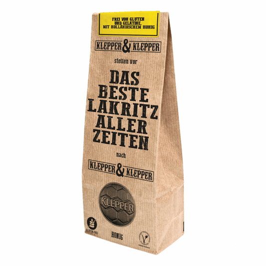 Klepper & Klepper Lakritz mit Honig 200g I Lakritz-Boutique