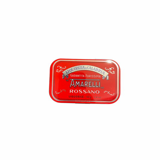 Amarelli Rossano pures Lakritz Blechdose 40g | Lakritz-Boutique