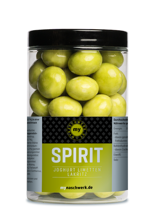 Mynaschwerk Spirit Limette Lakritz 300g I Lakritz-Boutique