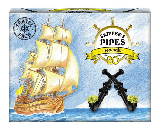 Skipper's Pipes Lakritz Pfeiffen salzig 20 Stk. (340g) I Lakritz-Boutique