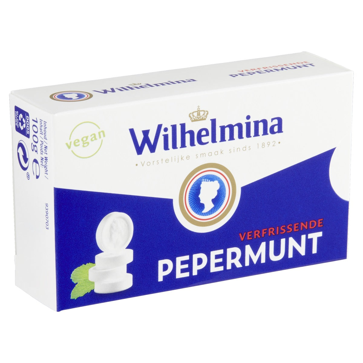 Wilhelmina Minz Pastillen 100g I Lakritz-Boutique